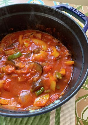 野菜たっぷりラタトゥイユ♪週末ごはん♪-レシピのメイン写真