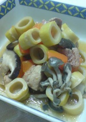 ☆四方竹のポン切り煮☆-レシピのメイン写真