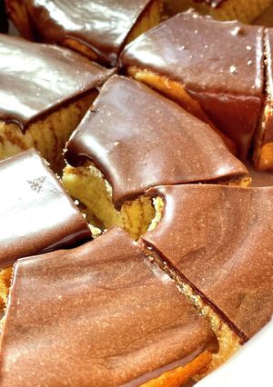 チョコレート掛けバウムクーヘン-レシピのメイン写真