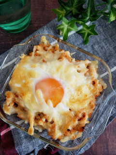 超簡単!厚揚げの肉みそチーズ焼き-レシピのメイン写真