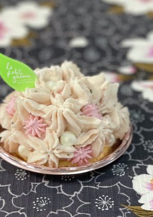 桜あんムース-レシピのメイン写真