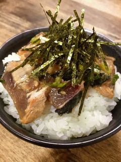カツオのたたきの漬け丼-レシピのメイン写真