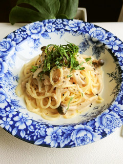 コクあり。ソイ和風クリームパスタ-レシピのメイン写真
