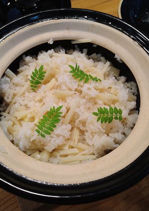 かまどさんｄｅ筍ごはん-レシピのメイン写真