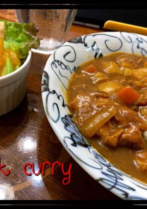 お肉とお野菜ゴロゴロのポークカレー-レシピのメイン写真