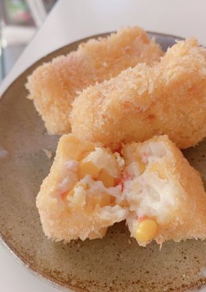 カニカマコーンクリームコロッケ-レシピのメイン写真