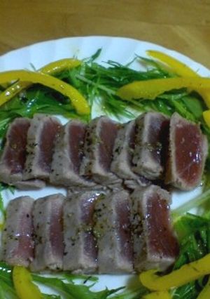 イタリアン♪　まぐろのステーキ-レシピのメイン写真