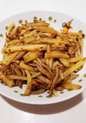 じゃがいもの醤油バター炒め-レシピのメイン写真
