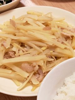 ジャガイモの炒め物-レシピのメイン写真
