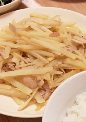 ジャガイモの炒め物-レシピのメイン写真