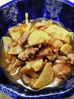 タケノコと鶏肉の煮物♪-レシピのメイン写真