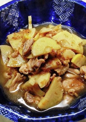 タケノコと鶏肉の煮物♪-レシピのメイン写真