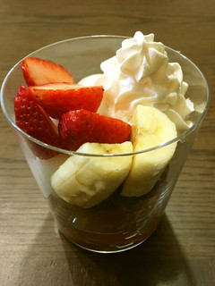 白玉フルーツクリームあんみつ-レシピのメイン写真