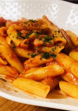 お家イタリアン☆トマトペンネ♪-レシピのメイン写真