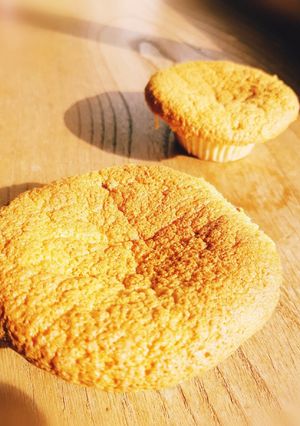 イチゴ風味カップシフォンケーキ-レシピのメイン写真