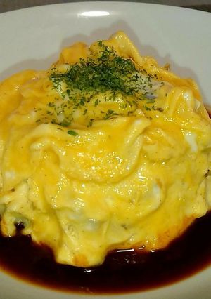 超簡単!濃厚大人のオムライス!!-レシピのメイン写真
