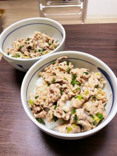 誰でも簡単!ねぎ塩丼-レシピのメイン写真
