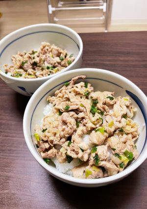 誰でも簡単!ねぎ塩丼-レシピのメイン写真