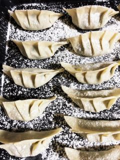 旬のたけのこ入り餃子-レシピのメイン写真