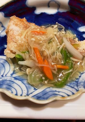 ゆかりのイブクロ 赤魚のあんかけ-レシピのメイン写真