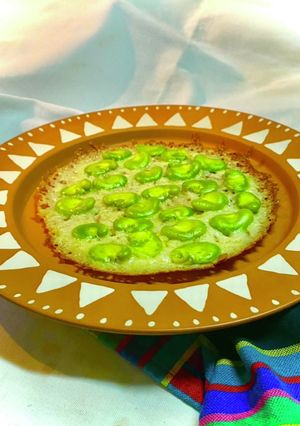 No2817空豆チーズガレット-レシピのメイン写真