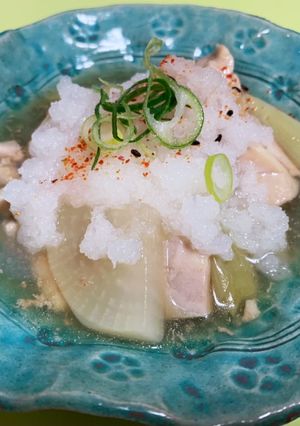 薄口味の鳥もも肉と大根のしぐれ煮-レシピのメイン写真