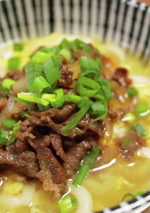 簡単☆かき玉肉うどん-レシピのメイン写真