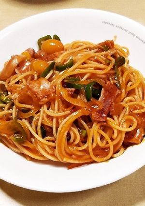 おいしいナポリタン-レシピのメイン写真