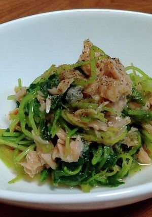 三つ葉のツナ和え-レシピのメイン写真