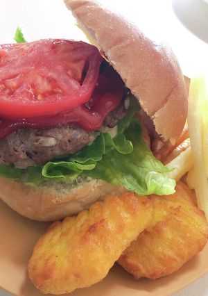 ビーフ100%ハンバーガー-レシピのメイン写真