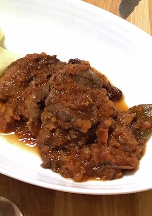 とろっとろ本格牛すじ肉のトマト赤ワイン煮-レシピのメイン写真