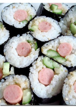 和で ♪ ポール･巻♪ ｳｲﾝﾅｰ海苔巻-レシピのメイン写真