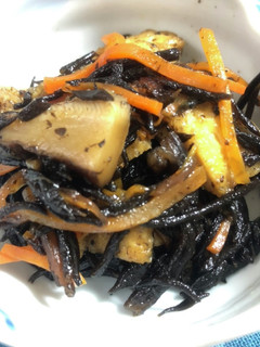 【お弁当用】味がしみる!ひじきの煮物-レシピのメイン写真