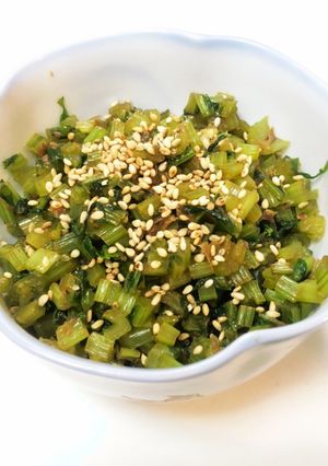 カブの葉っぱの炒め物 Ver.2-レシピのメイン写真