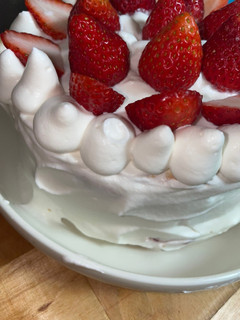 ショートケーキ15cm-レシピのメイン写真
