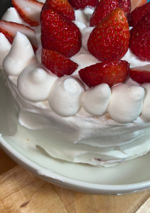 ショートケーキ15cm-レシピのメイン写真