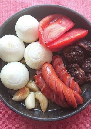 新玉ねぎなどのゆず塩胡椒アヒージョ-レシピのメイン写真