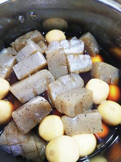 コンニャクと里芋の甘辛煮-レシピのメイン写真