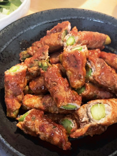 アスパラの豚肉巻き☆ケチャトマソース-レシピのメイン写真
