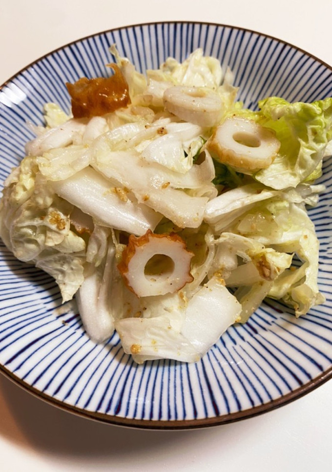 白菜とちくわの中華風サラダ-レシピのメイン写真