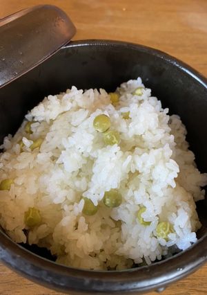 グリンピースご飯-レシピのメイン写真
