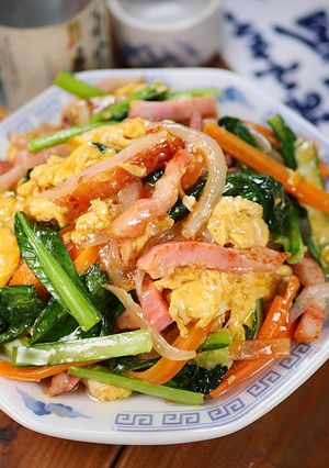 あま～い🤭💕バターポン酢のたまご野菜炒め-レシピのメイン写真