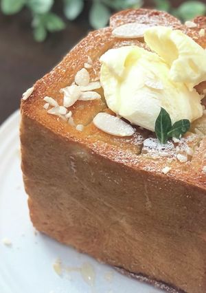 簡単!カフェ風ハニートースト【動画あり】-レシピのメイン写真