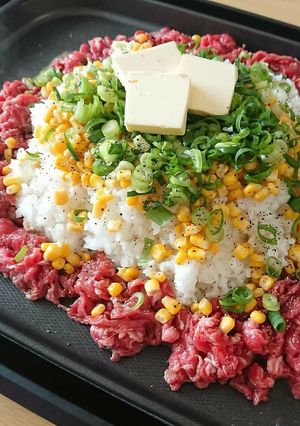 ペッパーランチ風☆ホットプレートで簡単！-レシピのメイン写真