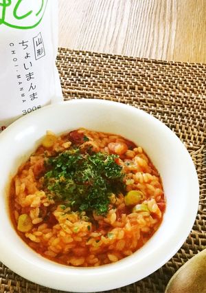 無洗米で簡単トマトリゾット-レシピのメイン写真
