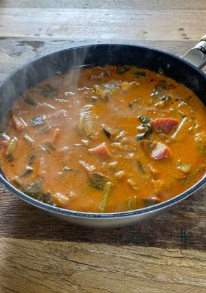 ジンジャーココナッツのスパイスベジカレー-レシピのメイン写真
