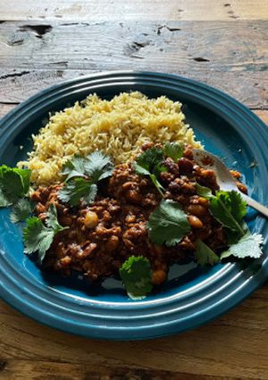 ナッツとドライフルーツの豆キーマカレー-レシピのメイン写真