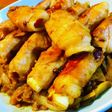【食べ応え◎】野菜の肉巻きロール