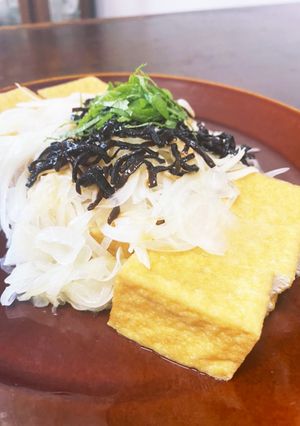 簡単♡厚揚げ塩こんぶ-レシピのメイン写真