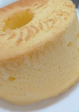 驚く口どけ!ふわふわのシフォンケーキ!!-レシピのメイン写真
